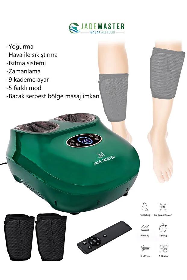 Ayak Masaj Aleti Hava Sıkıştırma Aparatlı Ayak Bacak Masaj Aleti